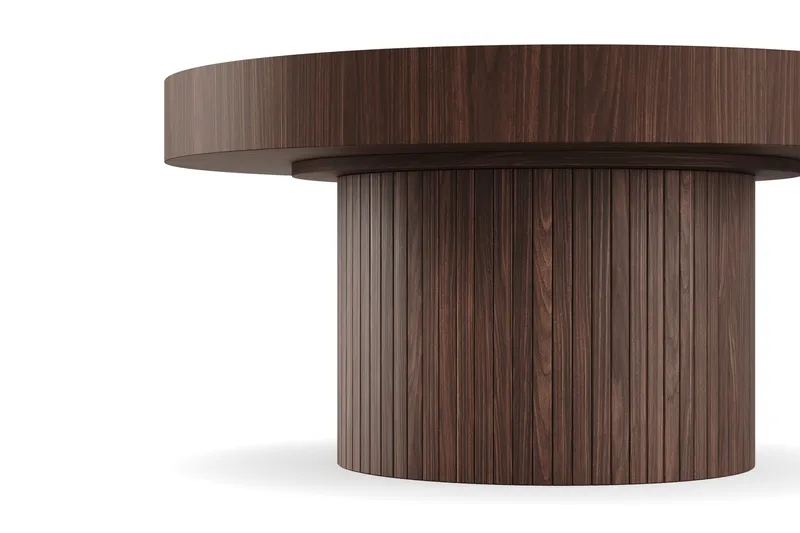 Sohvapöytä Kopparbo - Pähkinäpuu / Puu / Tummanruskea - Huonekalut - Pöytä & ruokailuryhmä - Sohvapöytä