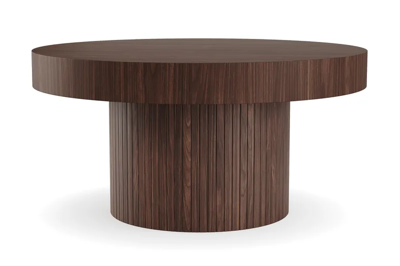 Sohvapöytä Kopparbo, Pähkinäpuu / Puu / Tummanruskea