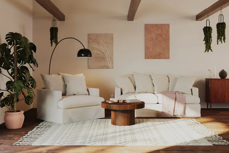 Sohvapöytä Kopparbo - Pähkinäpuu / Puu / Tummanruskea - Huonekalut - Pöytä & ruokailuryhmä - Sohvapöytä