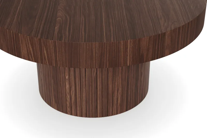 Sohvapöytä Kopparbo - Pähkinäpuu / Puu / Tummanruskea - Huonekalut - Pöytä & ruokailuryhmä - Sohvapöytä