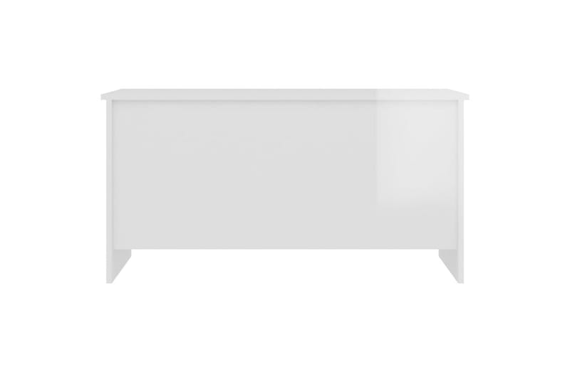 Sohvapöytä korkeakiilto valkoinen 102x55,5x52,5 cm tekninen - Valkoinen - Huonekalut - Pöytä & ruokailuryhmä - Sohvapöytä