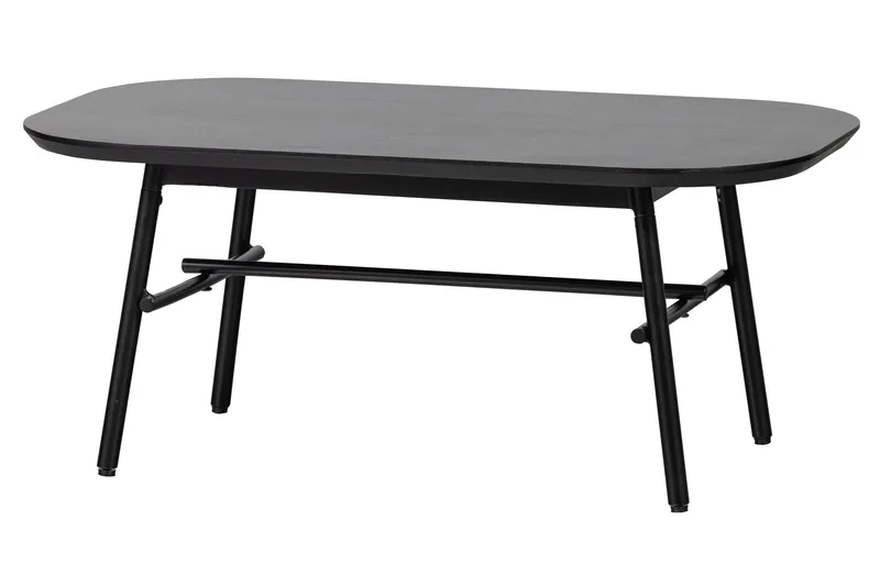 Sohvapöytä Kostroma 100 cm - Musta - Huonekalut - Pöytä & ruokailuryhmä - Sohvapöytä