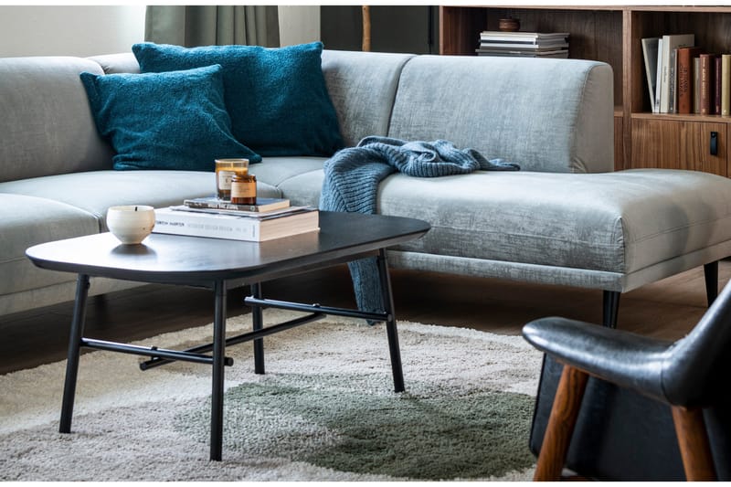 Sohvapöytä Kostroma 100 cm - Musta - Huonekalut - Pöytä & ruokailuryhmä - Sohvapöytä