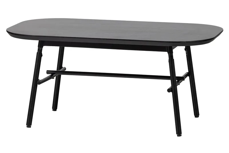 Sohvapöytä Kostroma 100 cm - Musta - Huonekalut - Pöytä & ruokailuryhmä - Sohvapöytä