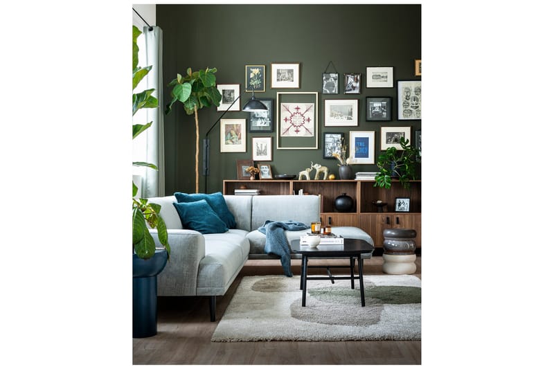 Sohvapöytä Kostroma 100 cm - Musta - Huonekalut - Pöytä & ruokailuryhmä - Sohvapöytä