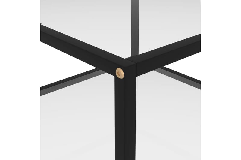 Sohvapöytä läpinäkyvä 60x60x35 cm karkaistu lasi - Läpinäkyvä - Huonekalut - Pöytä & ruokailuryhmä - Sohvapöytä