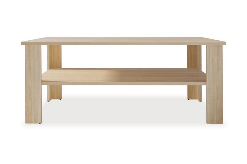 Sohvapöytä lastulevy 100x59x42 cm tammen värinen - Ruskea - Huonekalut - Pöytä & ruokailuryhmä - Sohvapöytä