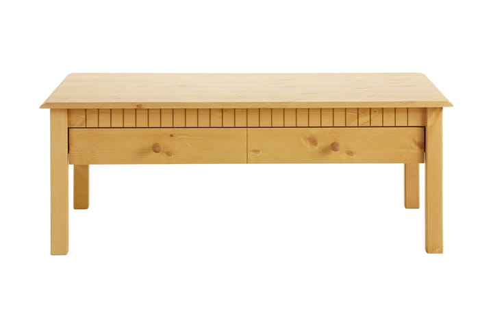 Sohvapöytä Lidwina 110 cm - Ruskea - Sohvapöytä
