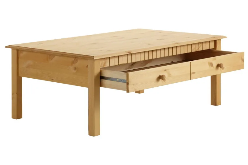 Sohvapöytä Lidwina 110 cm - Ruskea - Huonekalut - Pöytä & ruokailuryhmä - Sohvapöytä