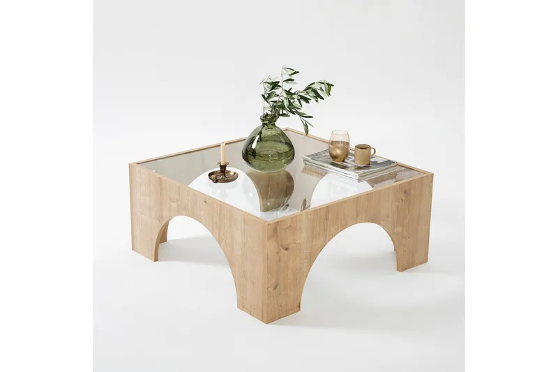 Sohvapöytä Lowan 80 cm, Tammi