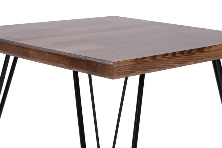 Sohvapöytä Mahic 50 cm - Pähkinänruskea/Musta - Sohvapöytä
