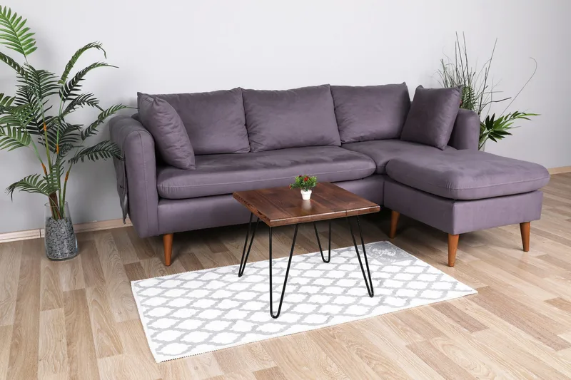 Sohvapöytä Mahic 50 cm - Pähkinänruskea/Musta - Huonekalut - Pöytä & ruokailuryhmä - Sohvapöytä