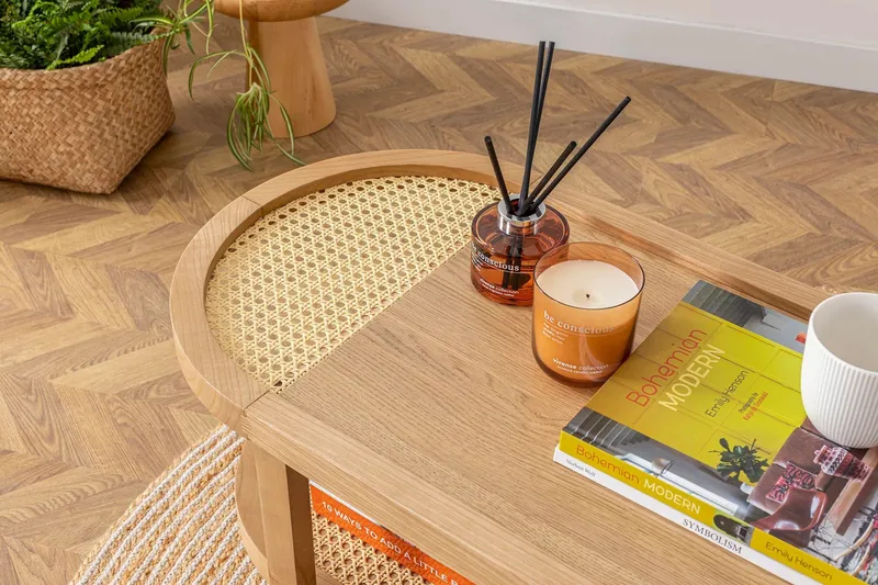 Sohvapöytä Makwana 91 cm - Natural - Huonekalut - Pöytä & ruokailuryhmä - Sohvapöytä