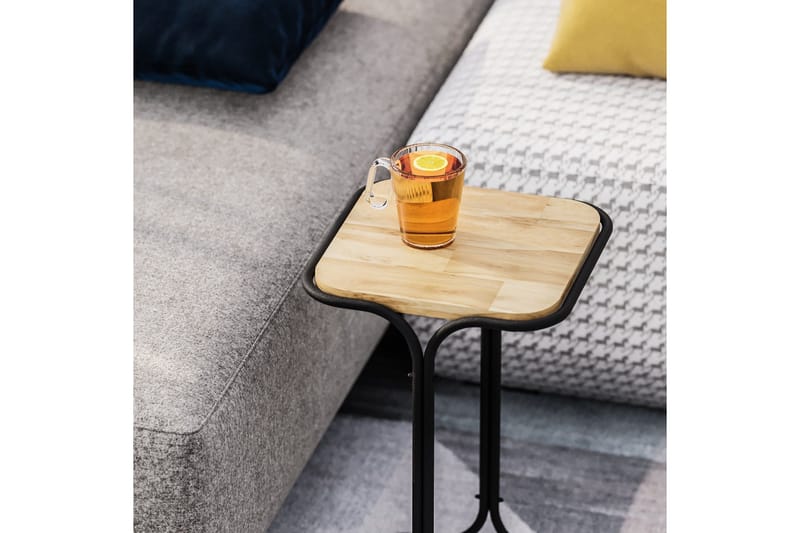 Sohvapöytä Mamta 30 cm - Musta/Natural - Huonekalut - Pöytä & ruokailuryhmä - Sohvapöytä