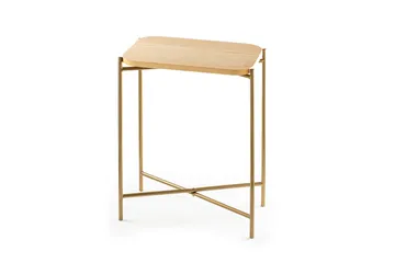 Sohvapöytä Mamta 40 cm - Kulta/Natural - Huonekalut - Pöytä & ruokailuryhmä - Sohvapöytä