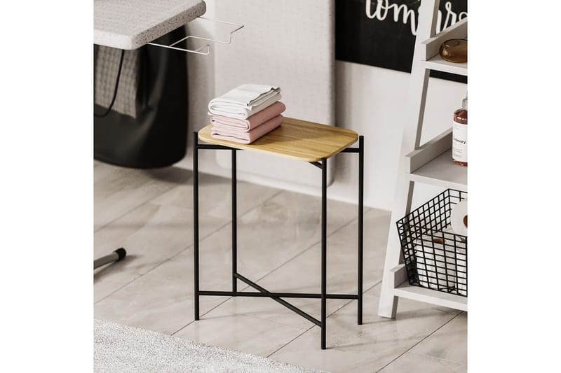 Sohvapöytä Mamta 40 cm - Musta/Natural - Huonekalut - Pöytä & ruokailuryhmä - Sohvapöytä