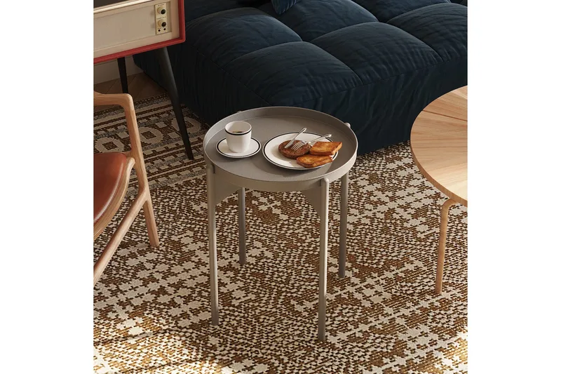 Sohvapöytä Mamta 44 cm - Harmaa - Huonekalut - Pöytä & ruokailuryhmä - Sohvapöytä