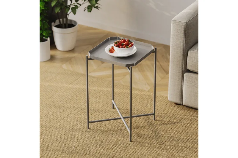 Sohvapöytä Mamta 46 cm - Harmaa - Huonekalut - Pöytä & ruokailuryhmä - Sohvapöytä