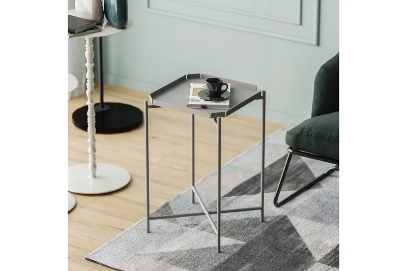 Sohvapöytä Mamta 46 cm, Harmaa