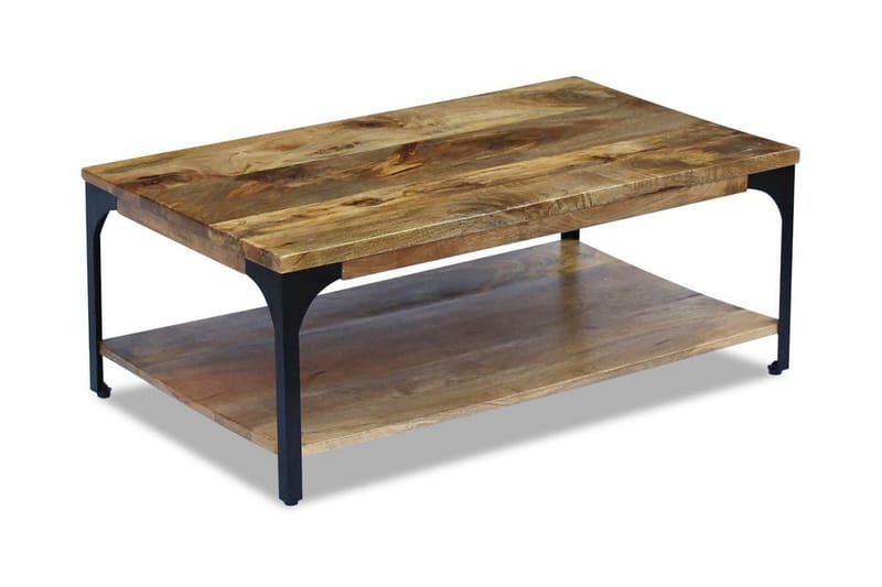 Sohvapöytä Mangopuu 100x60x38 cm - Ruskea - Huonekalut - Pöytä & ruokailuryhmä - Sohvapöytä