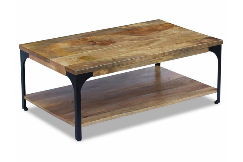 Sohvapöytä Mangopuu 100x60x38 cm - Ruskea - Huonekalut - Pöytä & ruokailuryhmä - Sohvapöytä
