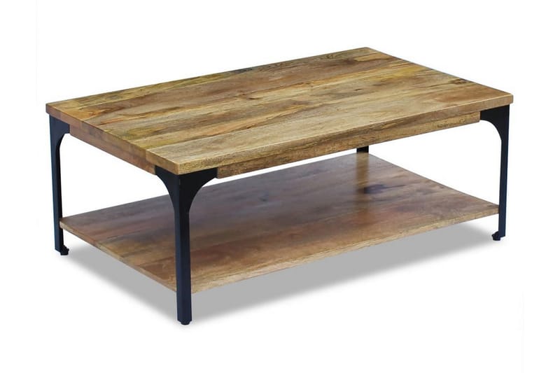 Sohvapöytä Mangopuu 100x60x38 cm - Ruskea - Huonekalut - Pöytä & ruokailuryhmä - Sohvapöytä