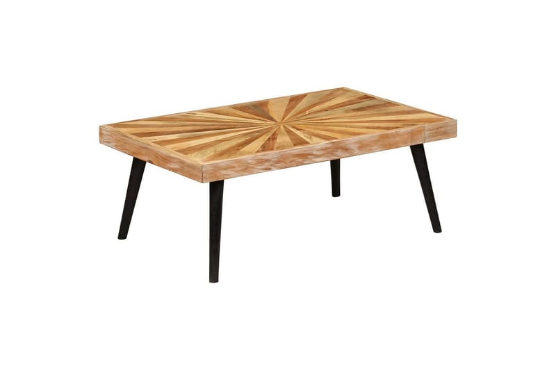 Sohvapöytä mangopuu 90x55x36 cm - Ruskea - Huonekalut - Pöytä & ruokailuryhmä - Sohvapöytä