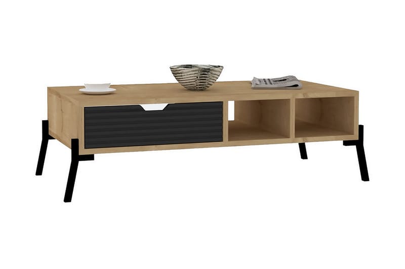 Sohvapöytä Masako 100x28,2x100 cm - Sininen - Huonekalut - Pöytä & ruokailuryhmä - Sohvapöytä