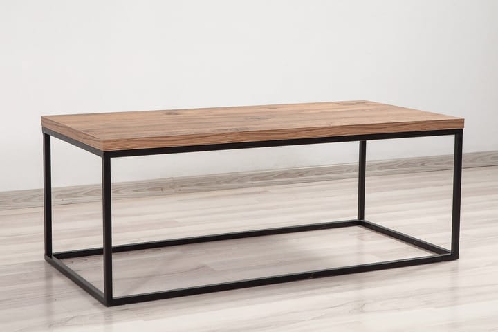 Sohvapöytä Masako 95 cm - Puu/Musta - Sohvapöytä