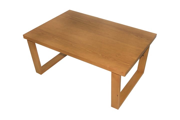 Sohvapöytä Mavericka 100x45x100 cm - Ruskea - Sohvapöytä