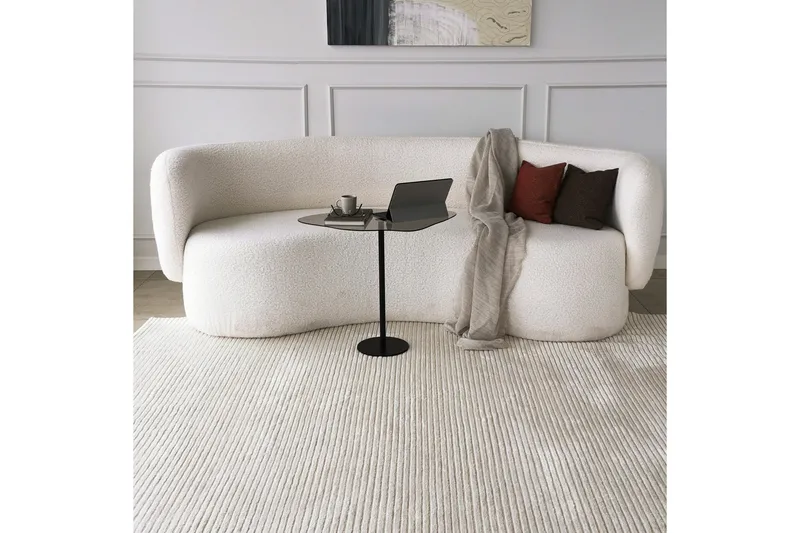 Sohvapöytä Mavericka 60x45x60 cm Soikea - Musta - Huonekalut - Pöytä & ruokailuryhmä - Sohvapöytä