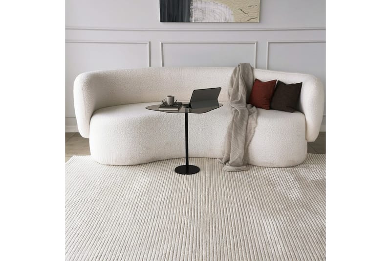 Sohvapöytä Mavericka 60x45x60 cm Soikea - Musta - Huonekalut - Pöytä & ruokailuryhmä - Sohvapöytä