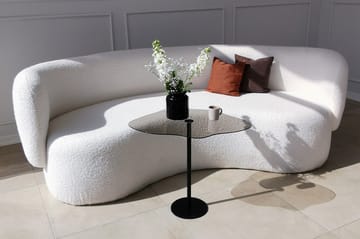 Sohvapöytä Mavericka 60x45x60 cm Soikea - Musta - Huonekalut - Pöytä & ruokailuryhmä - Sohvapöytä