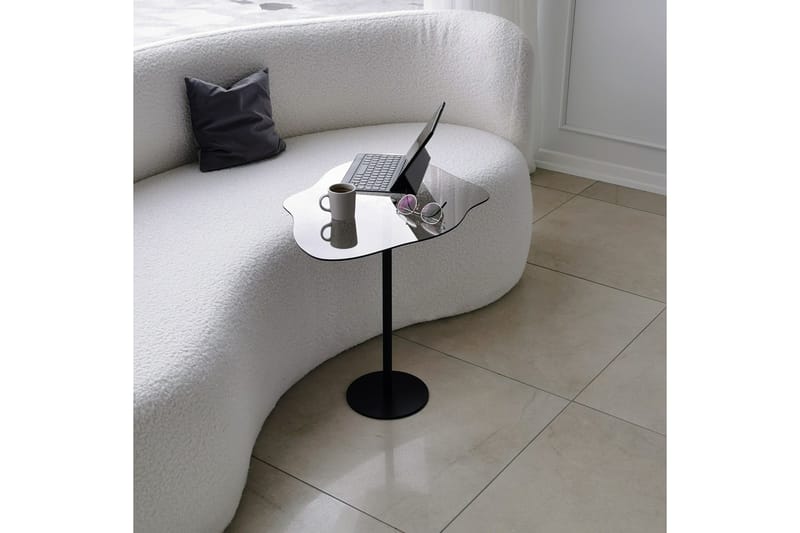 Sohvapöytä Mavericka 60x45x60 cm Soikea - Musta - Huonekalut - Pöytä & ruokailuryhmä - Sohvapöytä