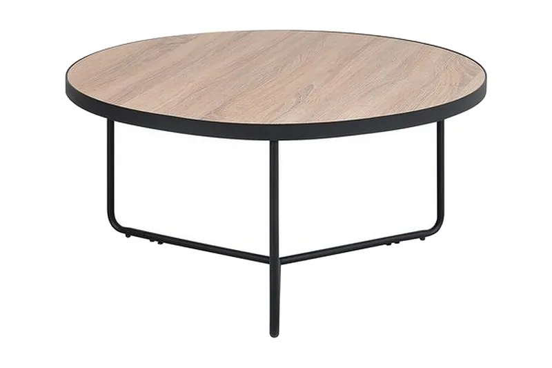 Sohvapöytä Melody L 80 cm, Puu/Luonnonväri