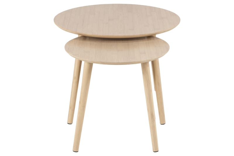 Sohvapöytä Miglani 60 cm Pyöreä - Luonnollinen - Huonekalut - Pöytä & ruokailuryhmä - Sohvapöytä