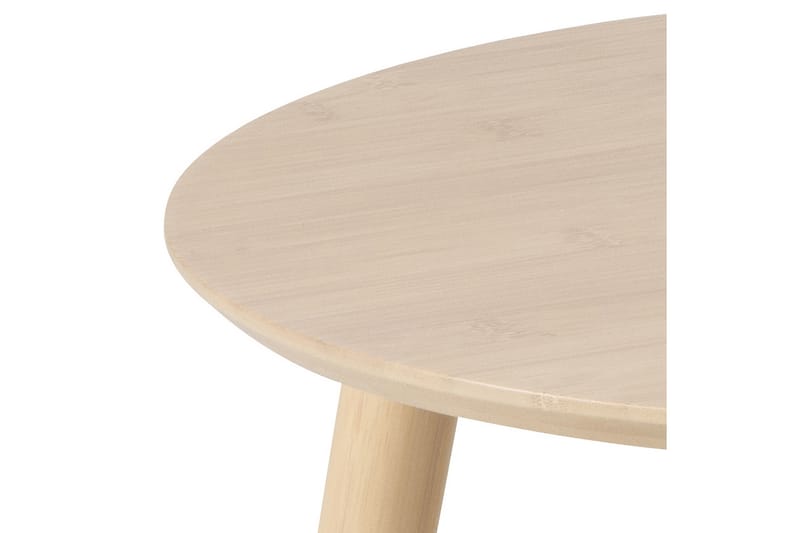 Sohvapöytä Miglani 60 cm Pyöreä - Luonnollinen - Huonekalut - Pöytä & ruokailuryhmä - Sohvapöytä