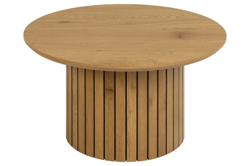 Sohvapöytä Mikuni 80 cm Pyöreä - Luonnollinen - Huonekalut - Pöytä & ruokailuryhmä - Sohvapöytä