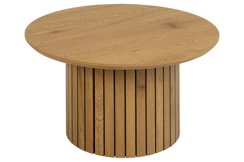Sohvapöytä Mikuni 80 cm Pyöreä, Luonnollinen
