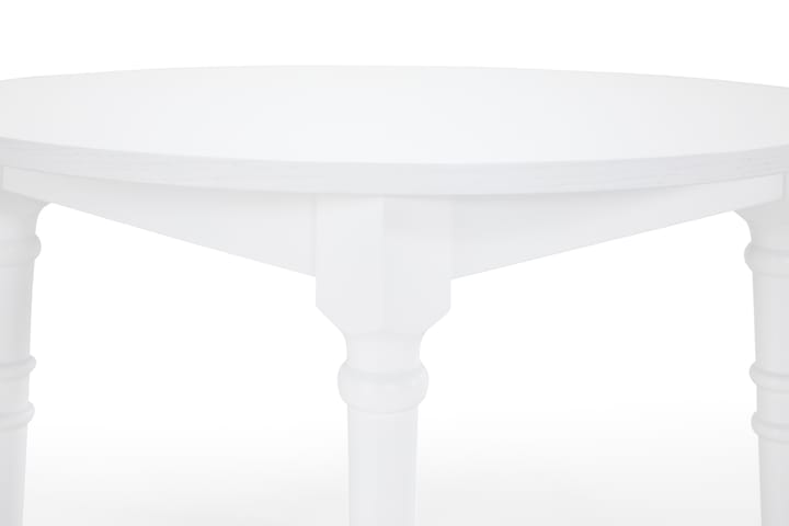Sohvapöytä Milton 80 cm Pyöreä - Valkoinen - Sohvapöytä