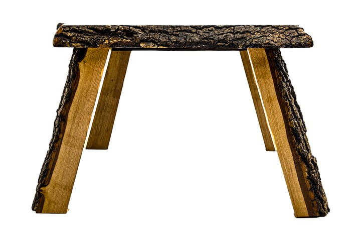 Sohvapöytä Miyola 150 cm - Lasi/Luonnonväri/Ruskea - Sohvapöytä