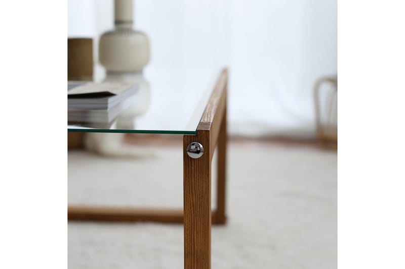 Sohvapöytä Mockba 85 cm - Luonnonväri - Huonekalut - Pöytä & ruokailuryhmä - Sohvapöytä