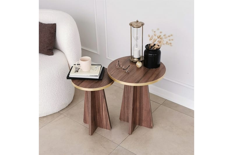 Sohvapöytä Munne 40 cm - Pähkinä - Huonekalut - Pöytä & ruokailuryhmä - Sohvapöytä