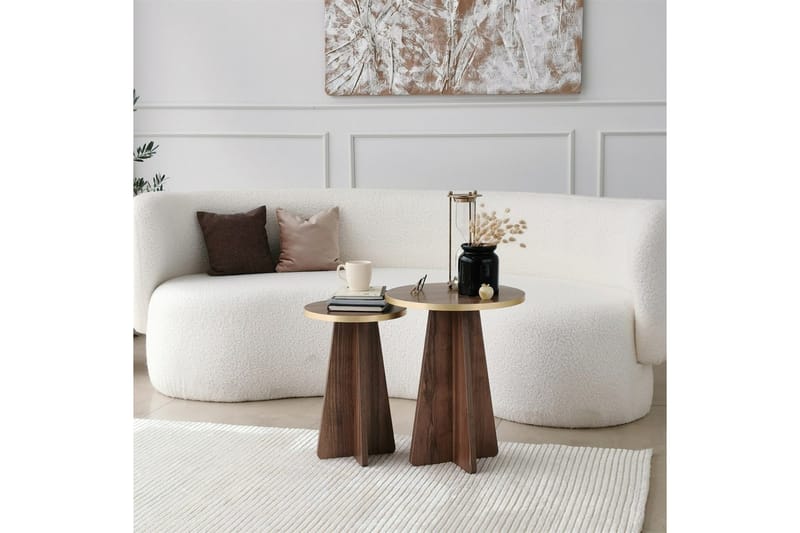 Sohvapöytä Munne 40 cm - Pähkinä - Huonekalut - Pöytä & ruokailuryhmä - Sohvapöytä