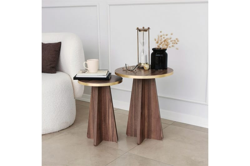 Sohvapöytä Munne 40 cm - Pähkinä - Huonekalut - Pöytä & ruokailuryhmä - Sohvapöytä