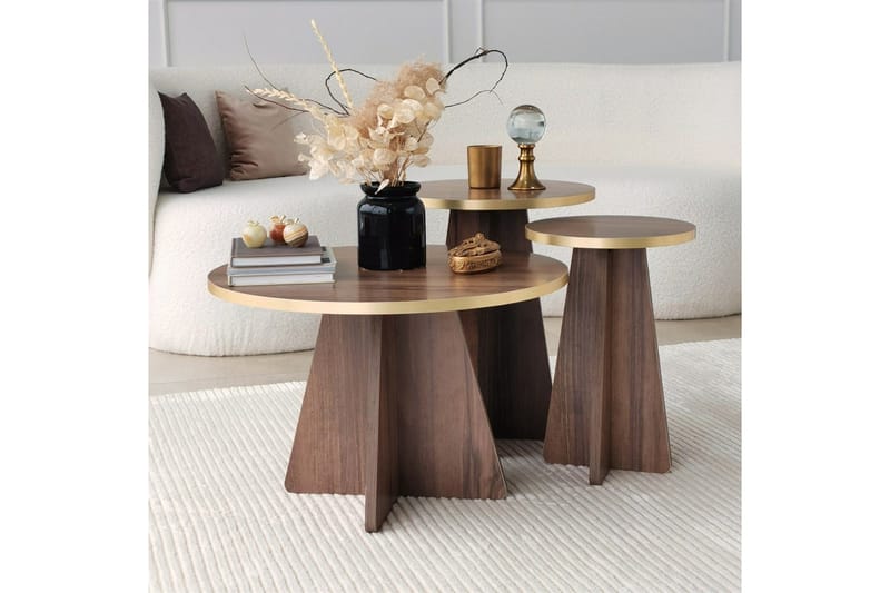 Sohvapöytä Munne 40 cm - Pähkinä - Huonekalut - Pöytä & ruokailuryhmä - Sohvapöytä