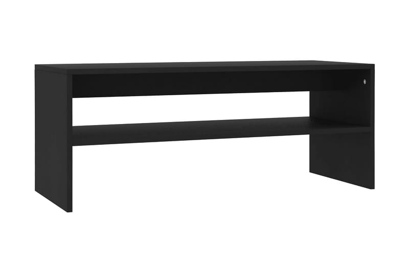 Sohvapöytä musta 100x40x40 cm lastulevy - Musta - Huonekalut - Pöytä & ruokailuryhmä - Sohvapöytä