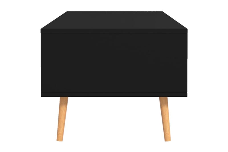 Sohvapöytä musta 100x49,5x43 cm lastulevy - Musta - Huonekalut - Pöytä & ruokailuryhmä - Sohvapöytä