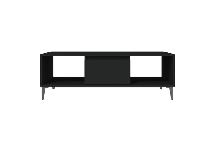 Sohvapöytä musta 103,5x60x35 cm lastulevy - Musta - Sohvapöytä