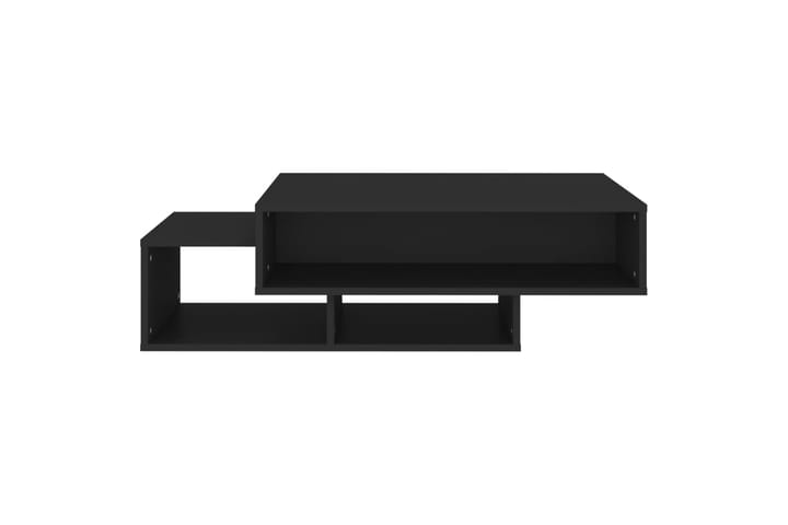 Sohvapöytä musta 105x55x32 cm lastulevy - Musta - Sohvapöytä